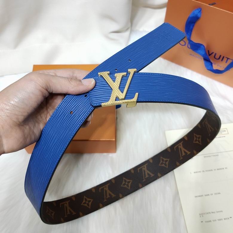 LV Belt 40mmX95-110CM 7D (818)